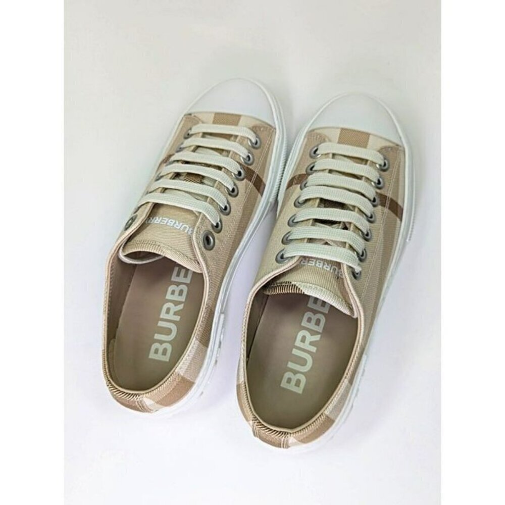 Burberry Women's Jack Checked Low Top Sneakers Size 36 (MSRP $675) - Picture 7 of 11